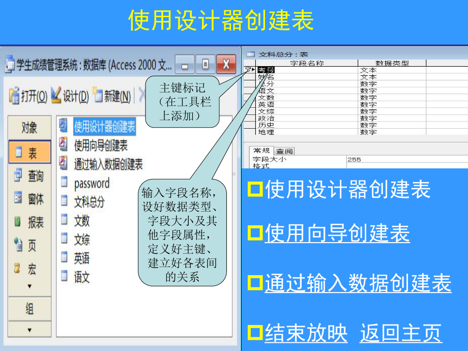 用access创建学生成绩管理系统方案课件.ppt_第3页