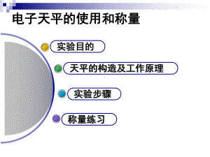 电子天平的称量和使用课件.ppt