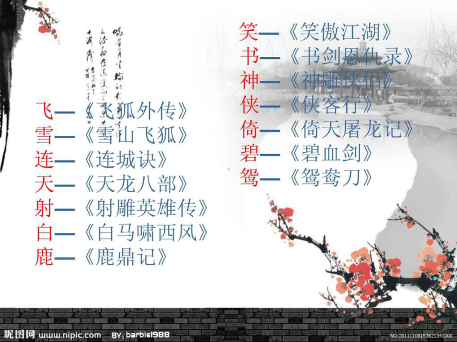 浅谈金庸射雕英雄传课件.ppt_第3页