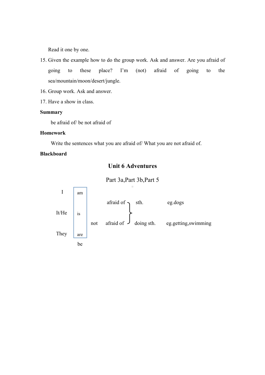 Unit 6 Adventures-Lesson 2-教案、教学设计--外研剑桥版五年级下册(配套课件编号：216cd).doc_第3页