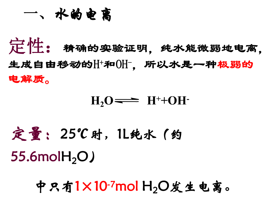 水溶液水的电离课件.ppt_第2页