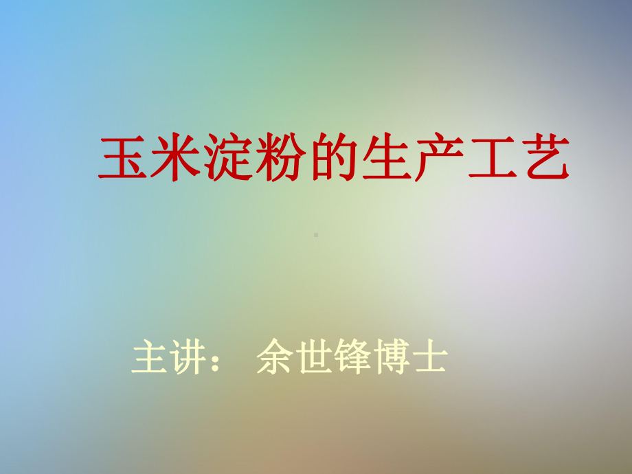 玉米淀粉的生产工艺课件.ppt_第2页