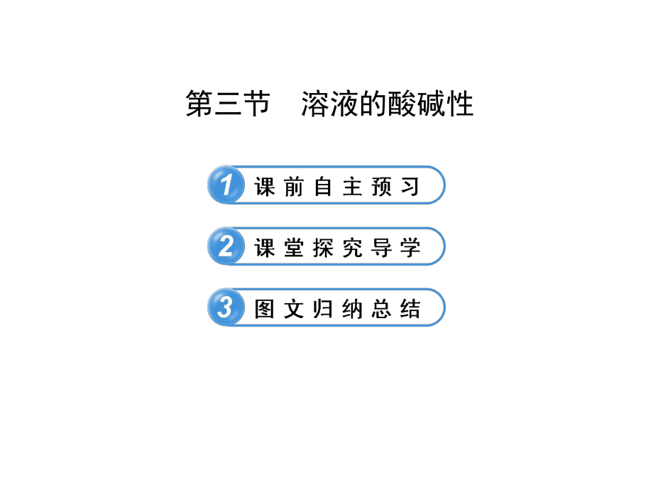 溶液的酸碱性如何检验溶液的酸碱性酸碱指示剂概念课件.ppt_第1页