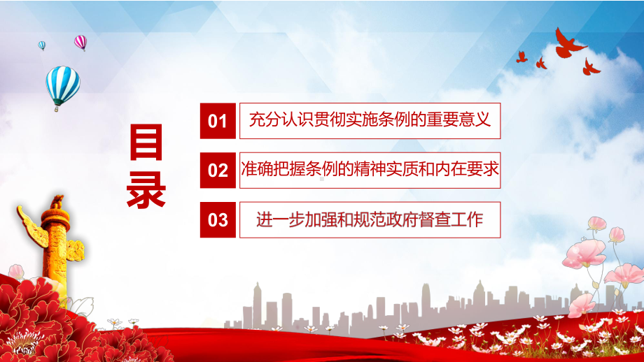 全文解读贯彻实施〈政府督查工作条例〉进一步加强和规范政府督查工作动态讲授ppt课件.pptx_第3页