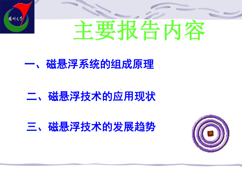 磁悬浮技术的应用现状课件.ppt_第1页