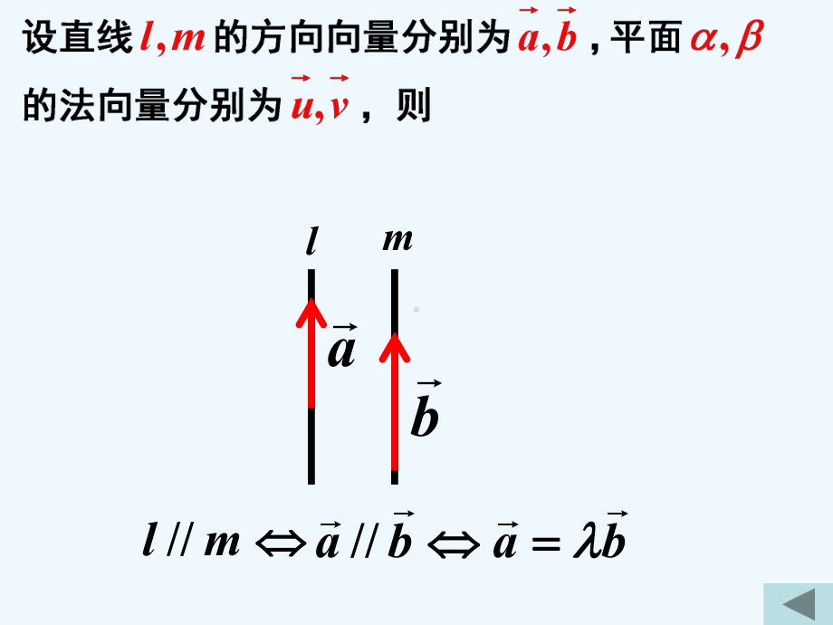 立体几何中的向量方法-平行、垂直关系课件.ppt_第3页