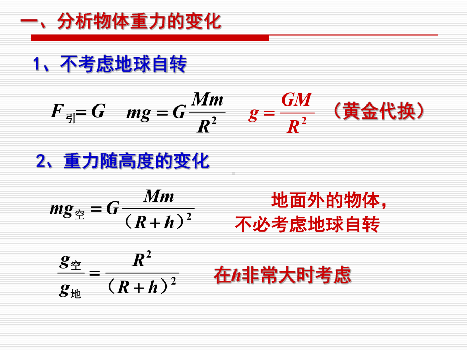 万有引力定律的应用优秀课件下载-沪教版.ppt_第2页