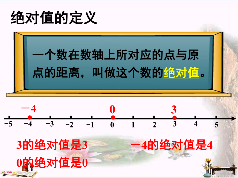 上海市松江区六年级数学下册-5.3-绝对值(1)课件-沪教版五四制.ppt_第2页