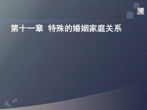 第十一章-特殊的婚姻家庭关系课件.ppt