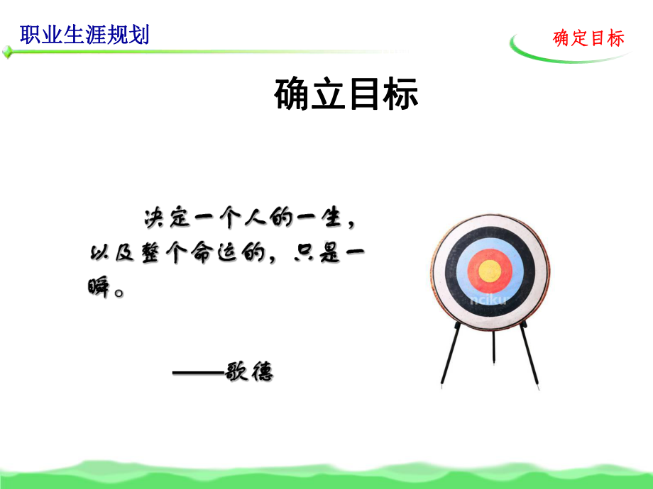 职业生涯规划(确定目标)课件.ppt_第2页