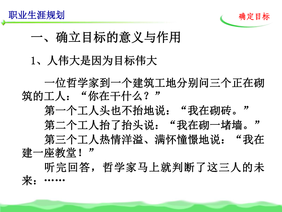 职业生涯规划(确定目标)课件.ppt_第3页