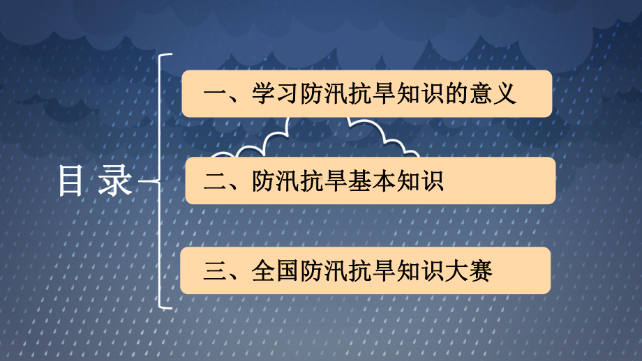 简约卡通防汛抗旱辅导知识图文PPT教学课件.pptx_第2页