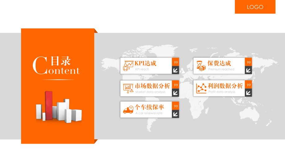 保险公司年终总结年终经营分析公司业绩通用图文PPT教学课件.pptx_第2页