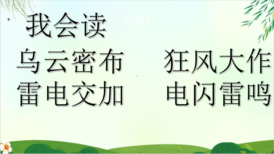 （人教部编版）二年级下册语文《雷雨》PPT课件.ppt_第1页