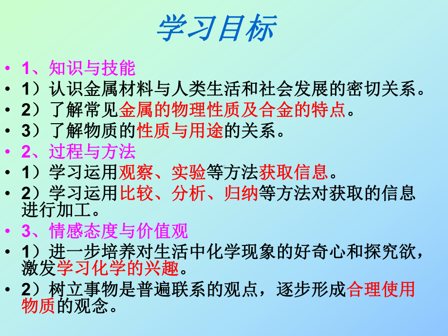 第九单元第一节常见的金属材料课件.ppt_第2页