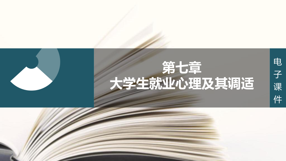 大学生职业生涯规划与就业指导(本科)课件第七章-大学生就业心理及其调适.ppt_第1页