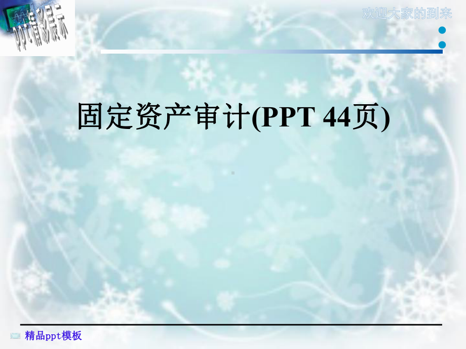 固定资产审计(PPT-44页)课件.ppt_第1页