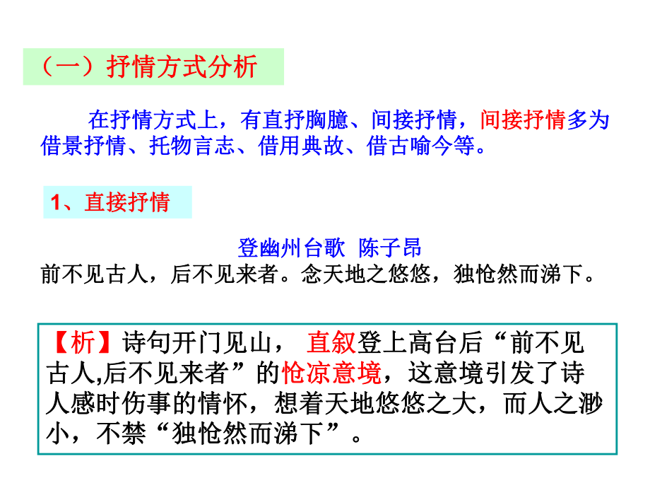 古代诗歌鉴赏表达技巧课件.ppt_第2页