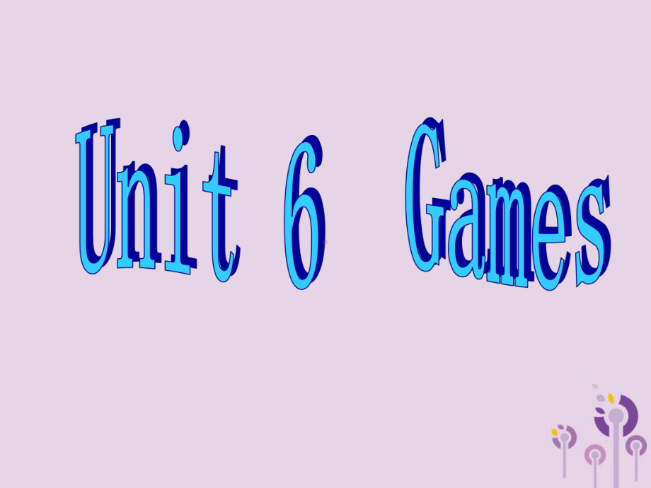 四年级英语上册Unit6Games教学课件外研剑桥版.ppt_第1页