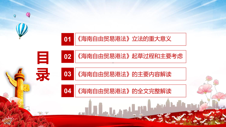 建立自由贸易港政策和制度体系解读2021年《海南自由贸易港法》图文PPT教学课件.pptx_第3页