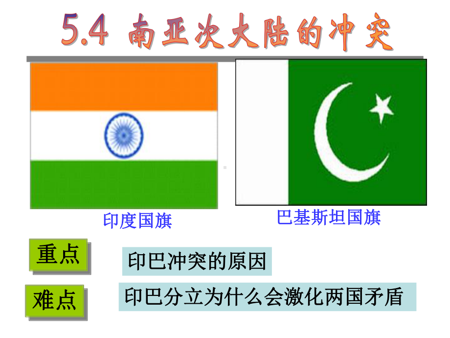 南亚次大陆的冲突(用)课件.ppt_第1页