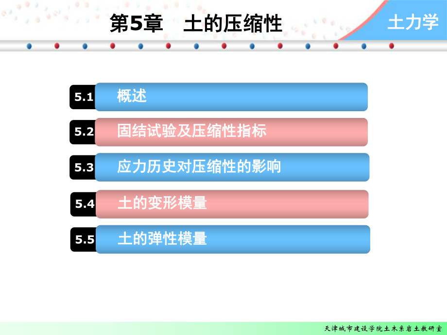 土力学第五章土的压缩性课件.ppt_第1页