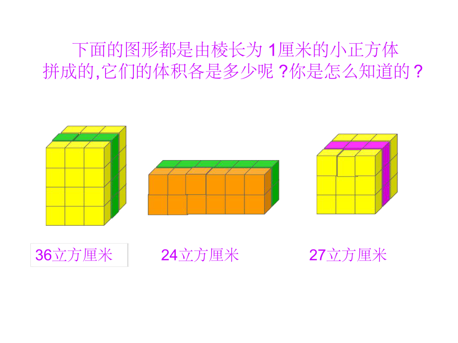 人教版五年级数学下册长方体和正方体的体积课件.ppt_第2页