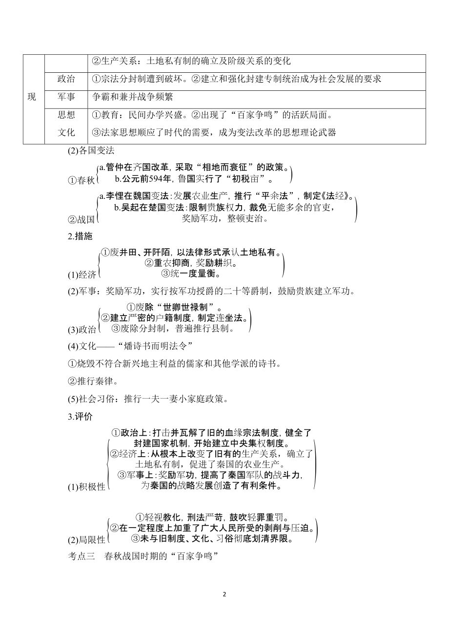 《中外历史纲要(上)》第一单元》教学设计-优质教案.doc_第2页