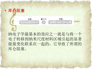 库仑阻塞与单电子3极管课件.ppt