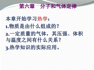 上海版高一物理A分子阿伏加德罗常数课件.pptx