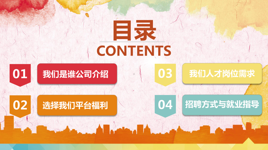 炫彩给你舞台让你精彩2020企业校园招聘宣讲会讲课PPT课件.pptx_第3页