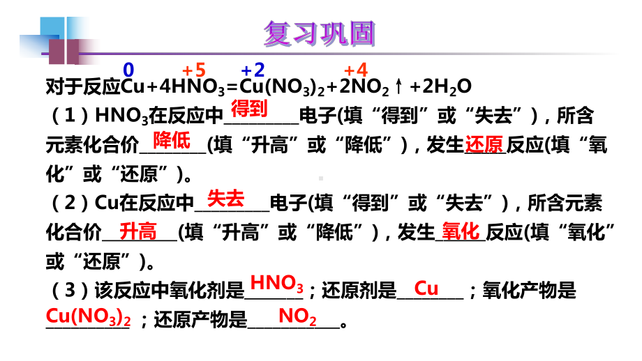 1.3.2 氧化性、还原性强弱比较氧化还原反应规律 第二课时-ppt课件-（2019）新人教版高中化学必修第一册 .pptx_第3页