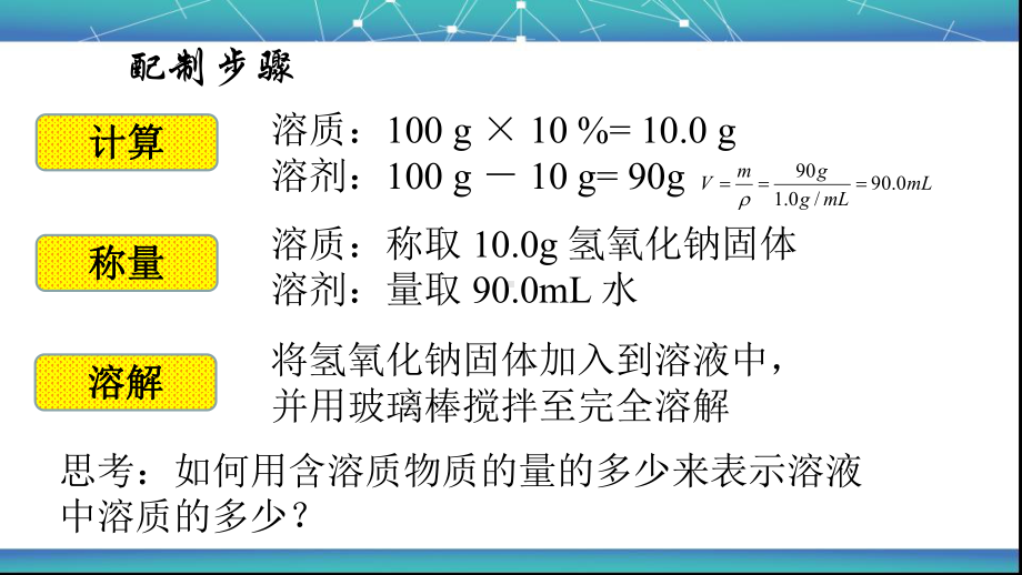 2.3.3 物质的量浓度 ppt课件-（2019）新人教版高中化学必修第一册(002).pptx_第3页