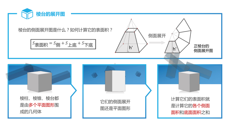 高中数学必修二空间几何体的表面积与体积图文PPT教学课件.pptx_第3页