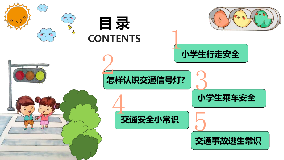 小学生交通安全辅导培训安全行为习惯养成培训讲座图文PPT教学课件.pptx_第3页