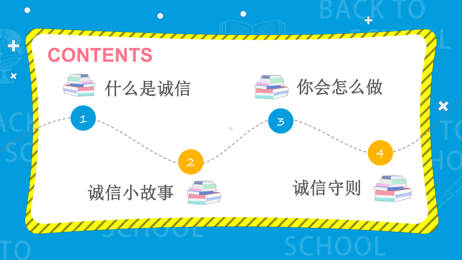 卡通坚守诚实守信诚信教育主题班会教育讲课PPT课件.pptx_第2页