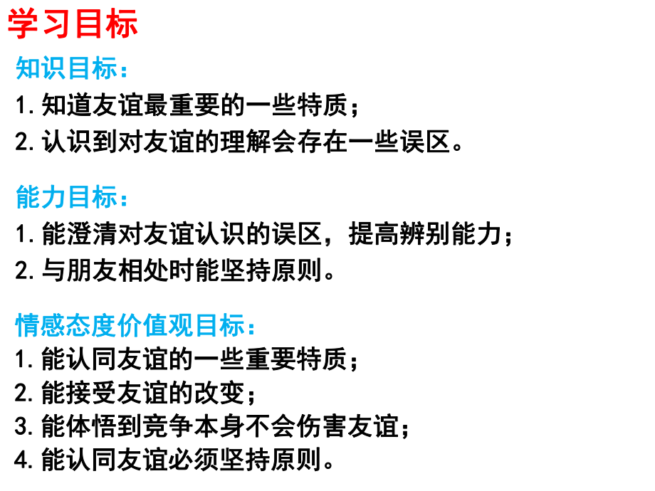 人教版《道德与法治》七年级上册：4.2-深深浅浅话友谊-课件(共16张PPT).pptx_第3页