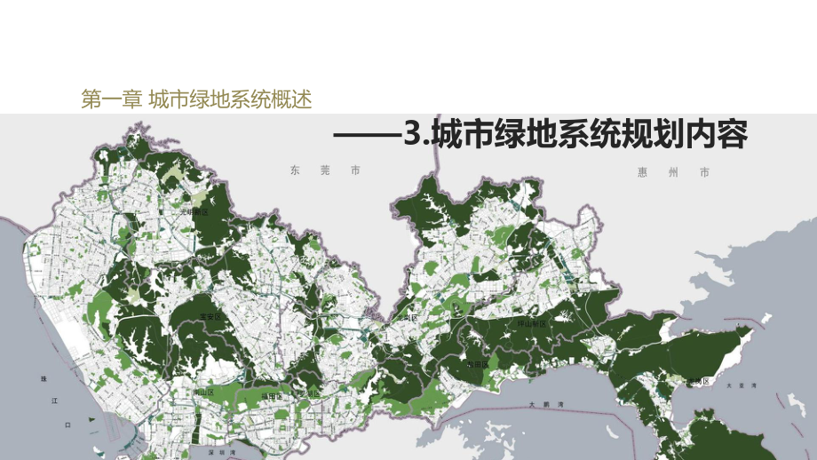 城市绿地系统规划内容课件.pptx_第1页