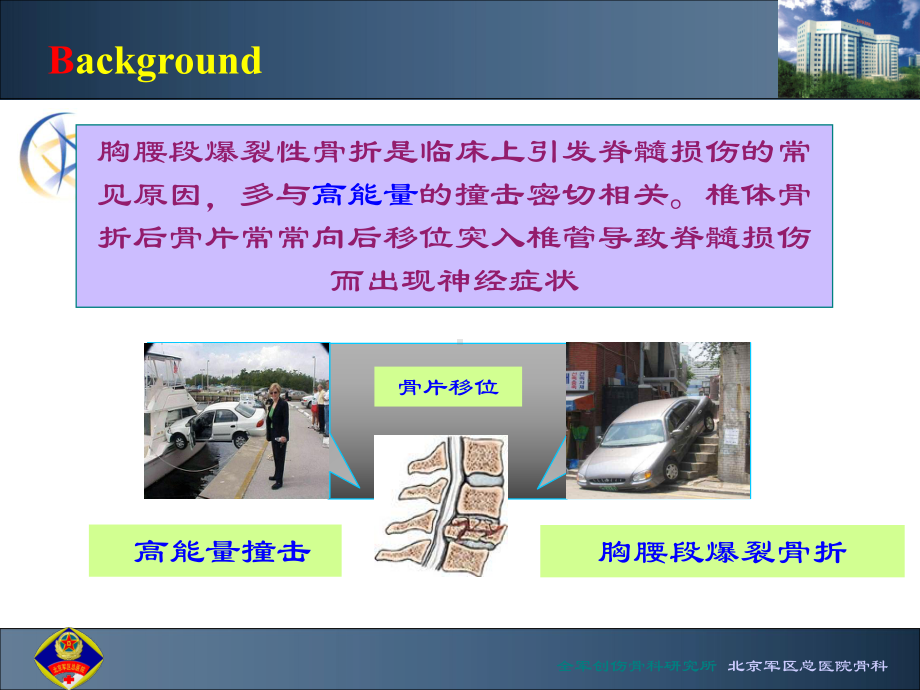 72例胸腰段爆裂性骨折患者神经功能缺失与伤后椎管狭窄相关性的研课件.ppt_第3页