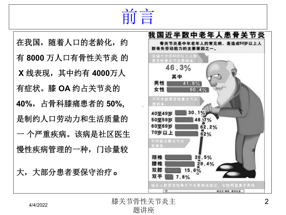 膝关节骨性关节炎主题讲座培训课件.ppt_第2页