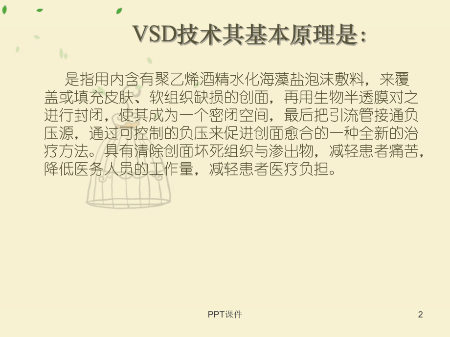 VSD负压封闭引流术的护理（骨科）-ppt课件.ppt_第2页