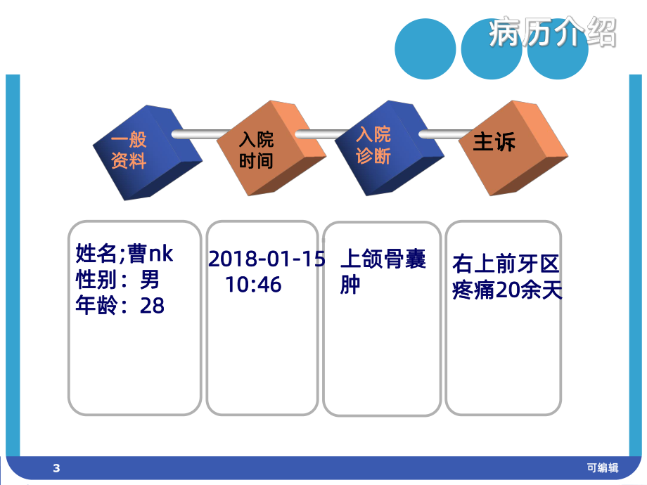 上颌骨囊肿护理查房PPT课件.ppt_第3页