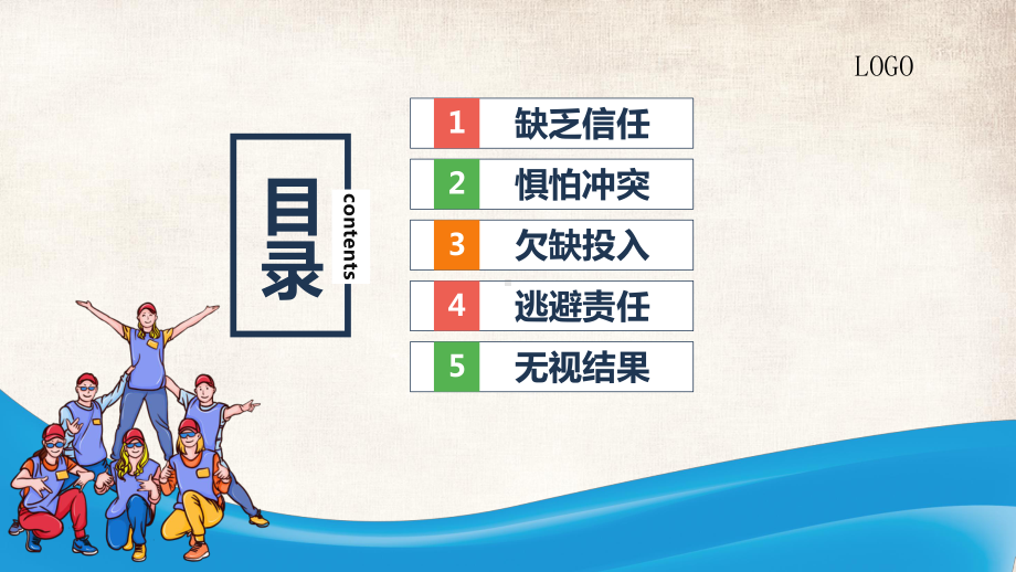 彩色商务简约企业团队协助五大障碍培训企业培训PPT教育资料课件.pptx_第2页