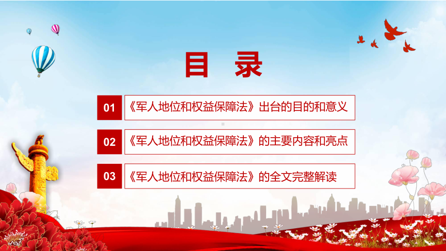 实现强国兴军的战略考量解读《军人地位和权益保障法》实用讲课PPT课件.pptx_第3页