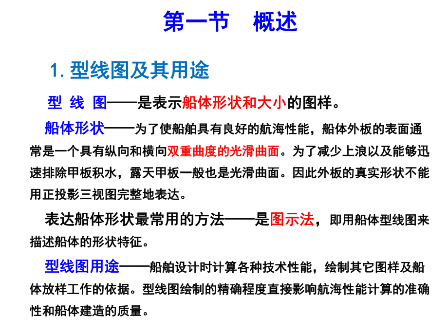 《船舶制图》课件：第6章 型线图.ppt_第3页