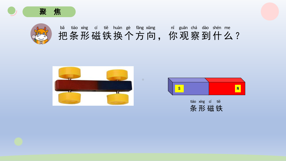 小学科学教科版二年级下册第一单元第6课《磁极间的相互作用》课件20.pptx_第3页
