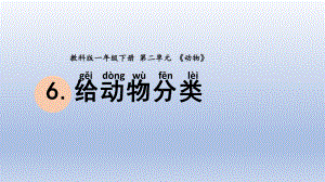 小学科学教科版一年级下册第二单元第6课《给动物分类》课件20.pptx