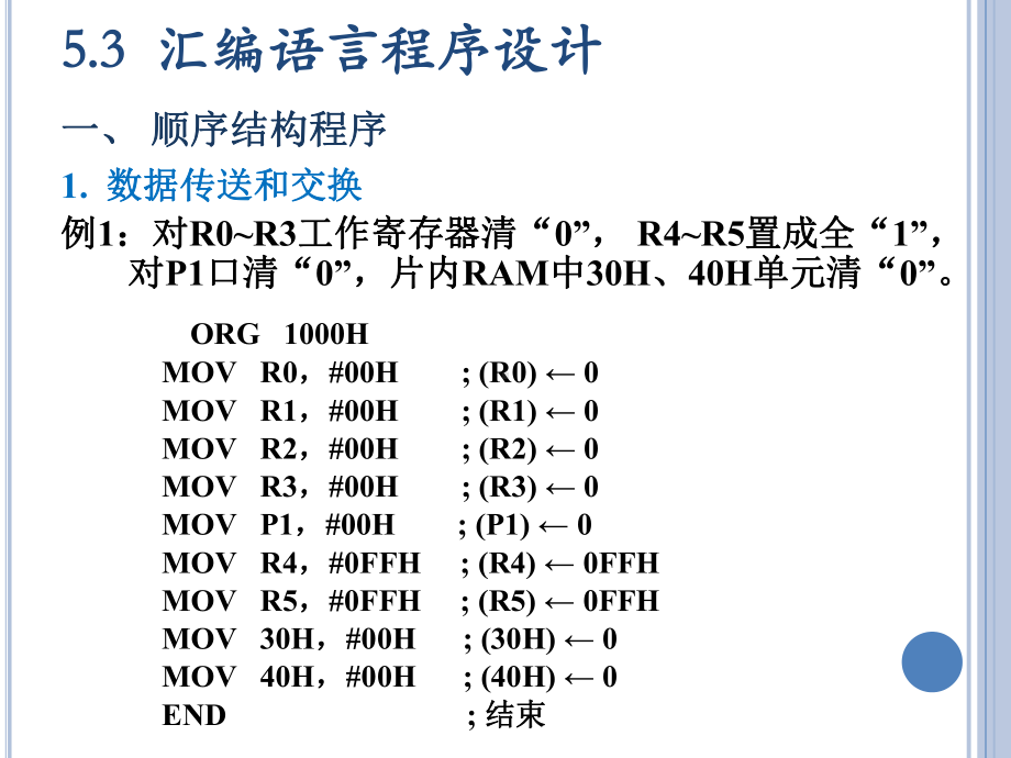 《嵌入式系统应用》课件：单片机5 第五章程序设计.ppt_第3页