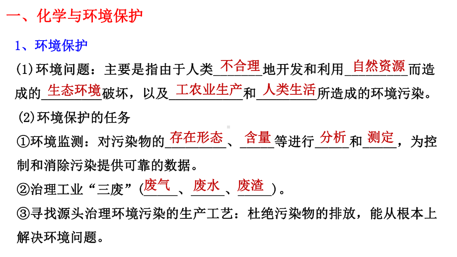 （2019）新人教版高中化学必修二8.3环境保护与绿色化学 ppt课件-.pptx_第2页