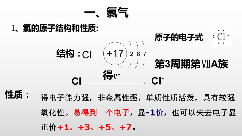 （2019）新人教版高中化学必修二第二章 2氯及其化合物-学业水平考试复习ppt课件.pptx_第2页